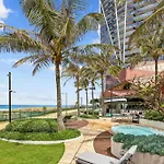 Beachside Water View 2-Bed With Gym Pool & Sauna